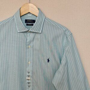 NWT Polo Ralph Lauren Stretch Button Down Classic Fit M